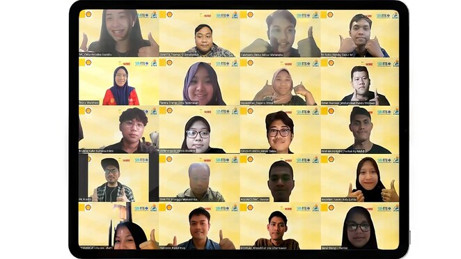 Bootcamp Shell LiveWIRE 2023 tentang Energi Baru dan Terbarukan